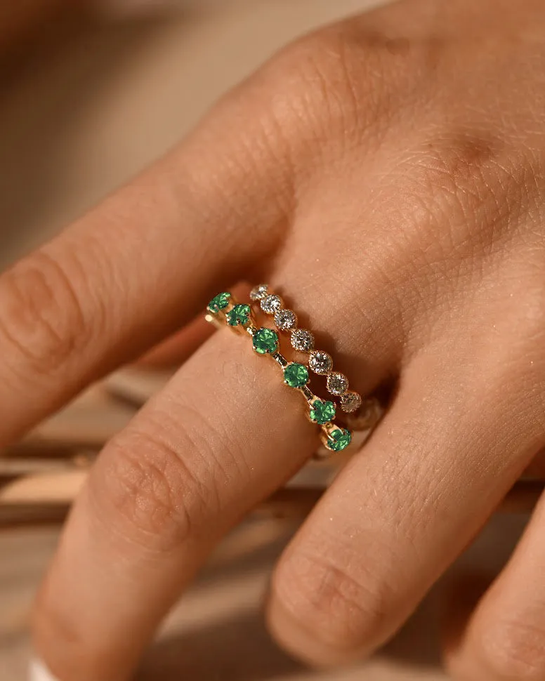 Distance Green Tourmaline Band