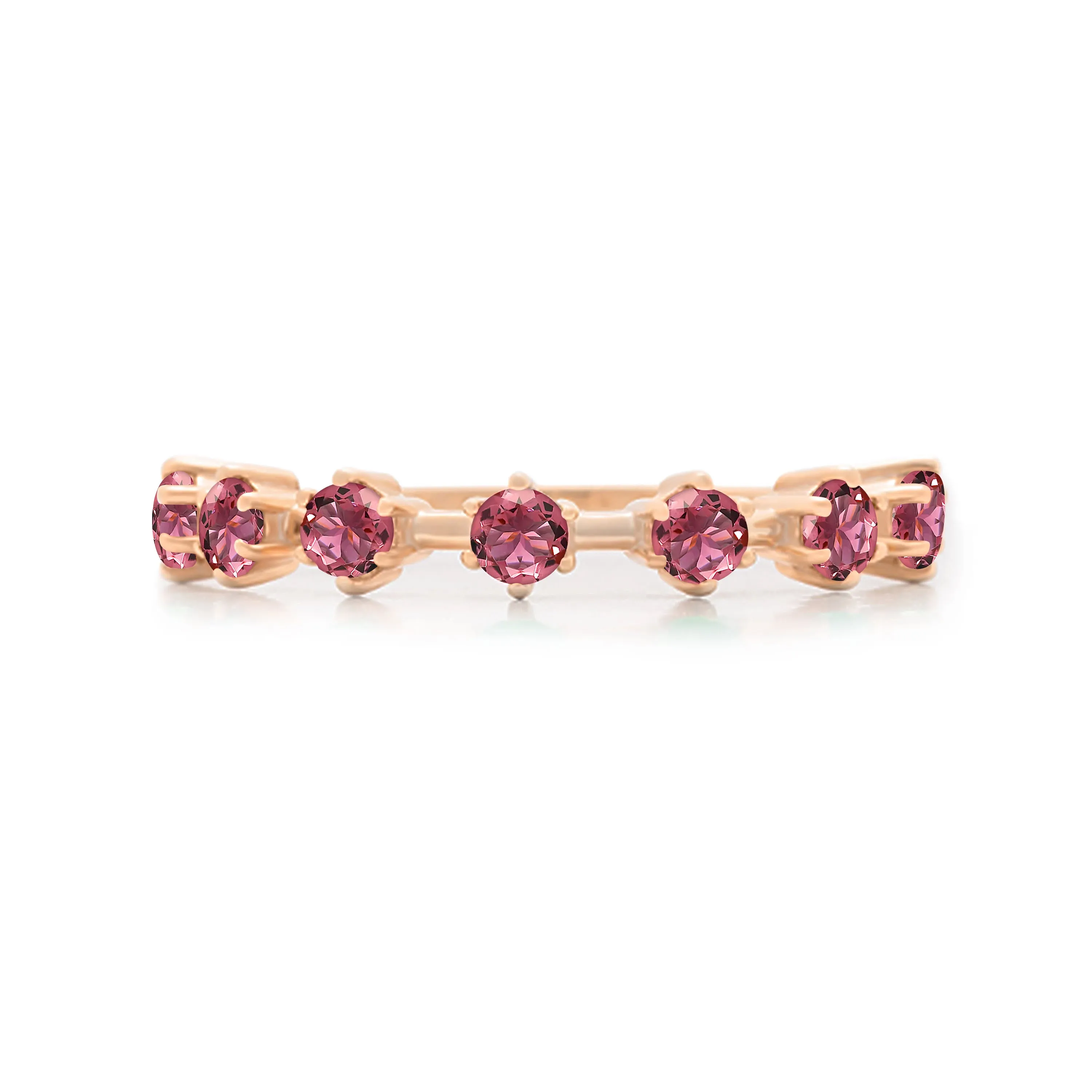 Distance Pink Tourmaline Band