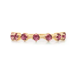 Distance Pink Tourmaline Band