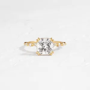 Distance Ring, Cushion Cut
