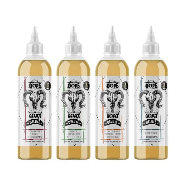 Dope Goat Deluxe 10,000 CBD   CBG E-liquid 250ml (70VG/30PG)