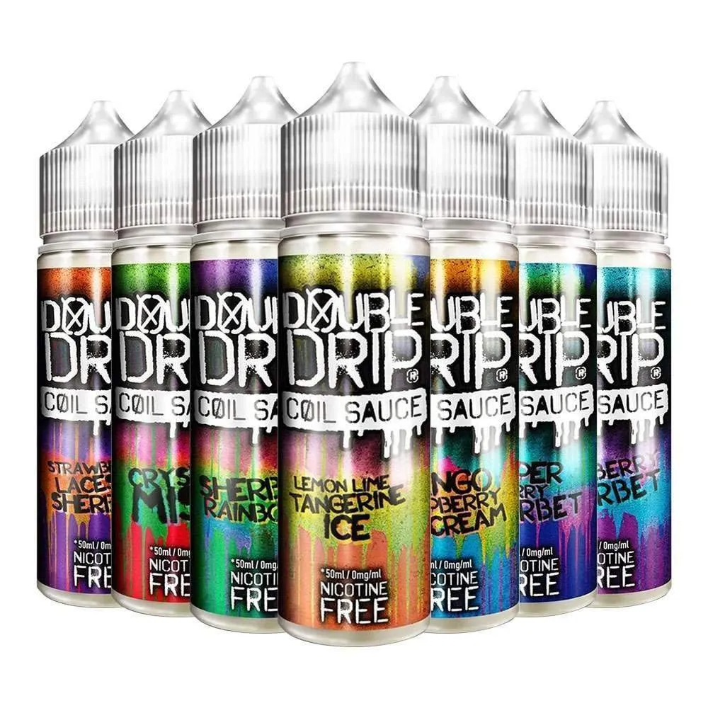 DOUBLE DRIP 50ML SHORT FILLS E-LIQUID