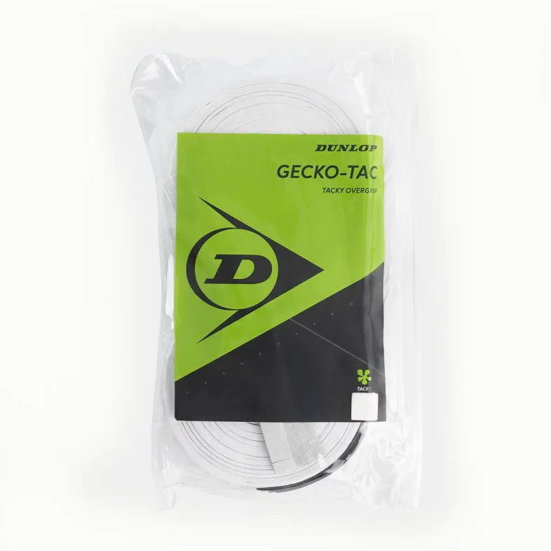 Dunlop Gecko-Tac Overgrip 30 Pack (White)