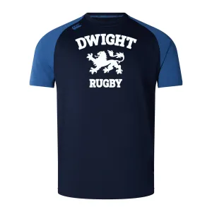 Dwight Rugby White Logo Elite Training Tee by Canterbury