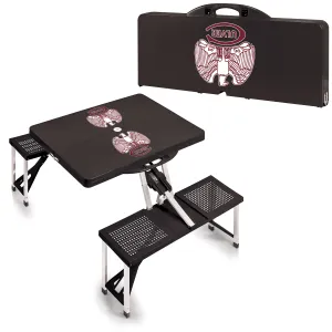 Eagles Fan Picnic Table - Black