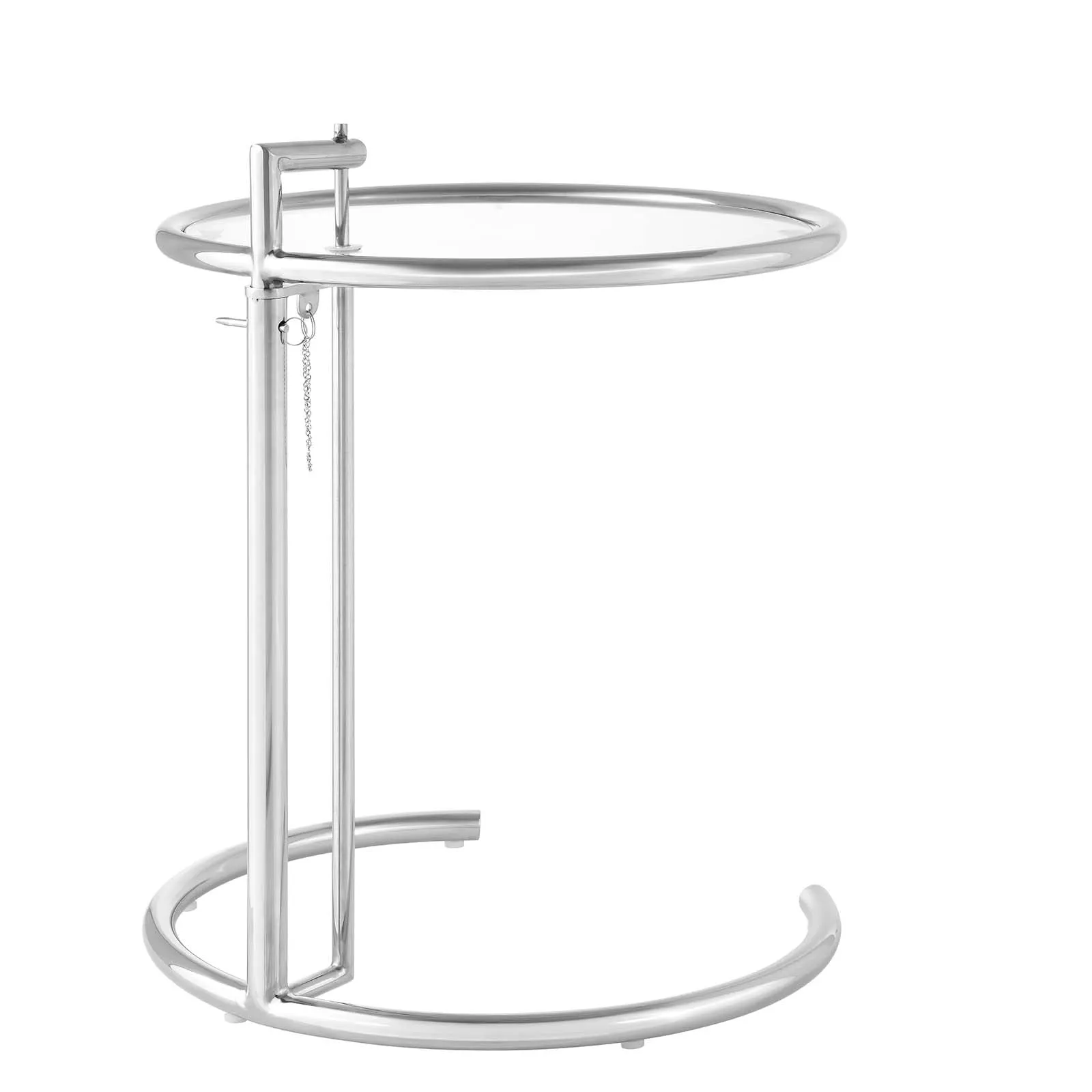 EILEEN GRAY METAL SIDE TABLE