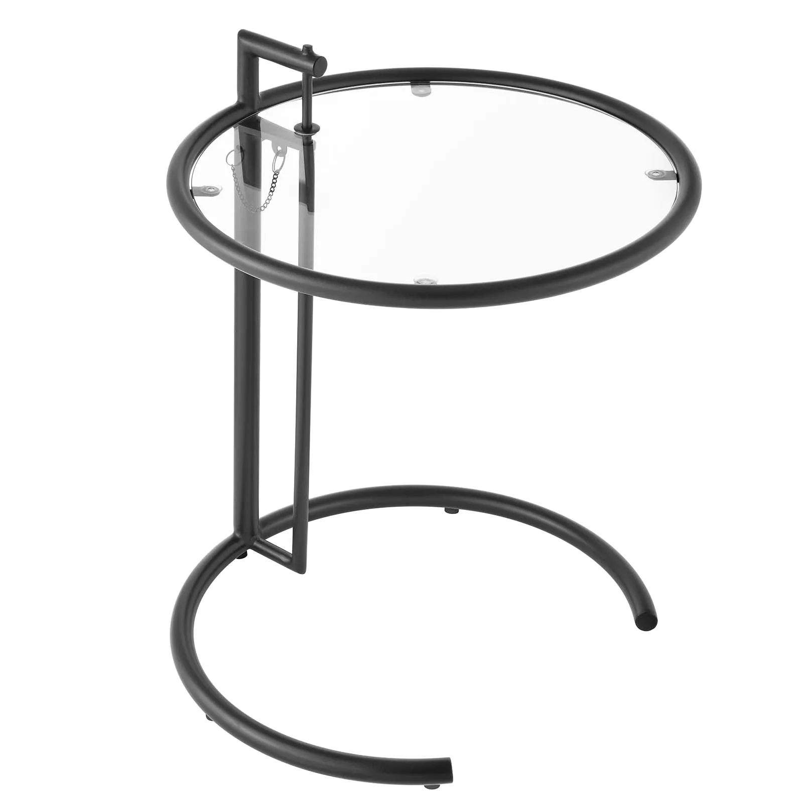 EILEEN GRAY METAL SIDE TABLE