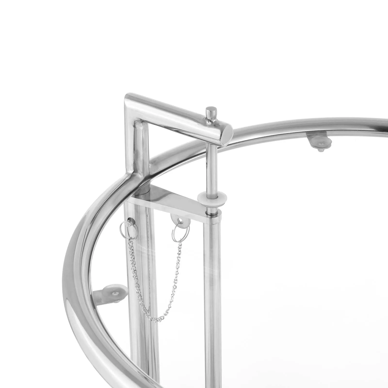 EILEEN GRAY METAL SIDE TABLE