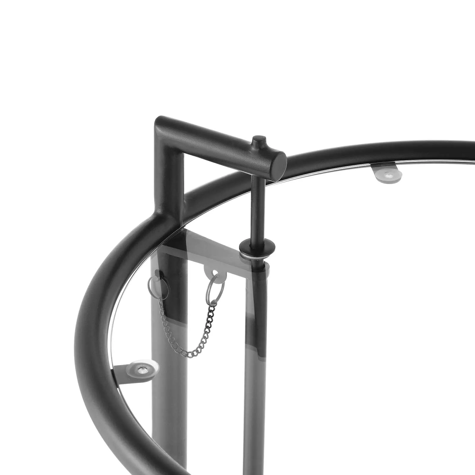 EILEEN GRAY METAL SIDE TABLE