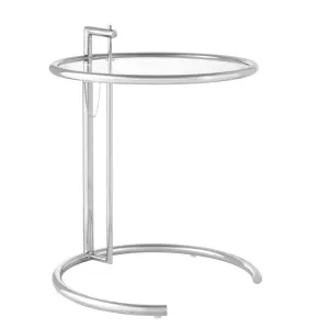 EILEEN GRAY METAL SIDE TABLE