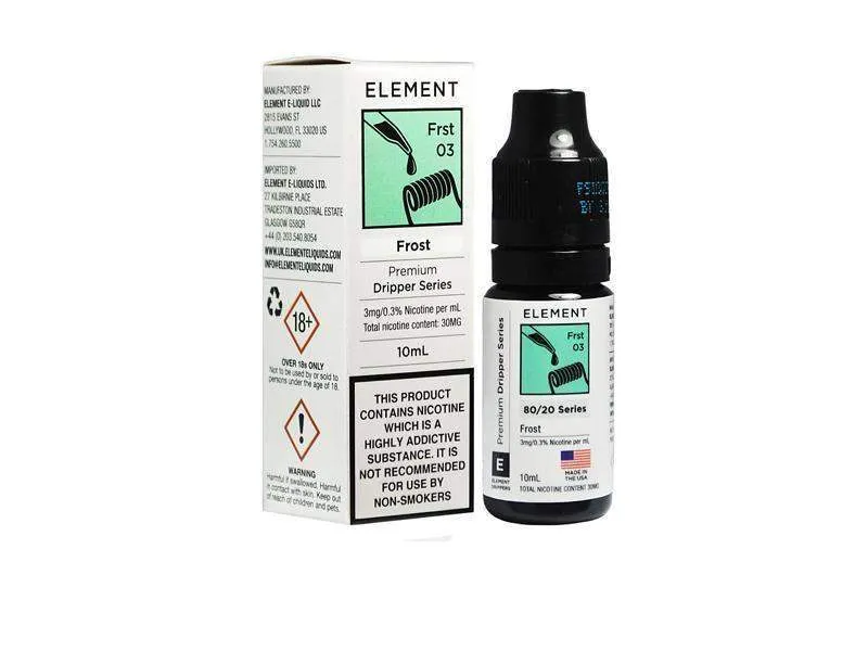ELEMENT E-LIQUID 10ML - 3MG