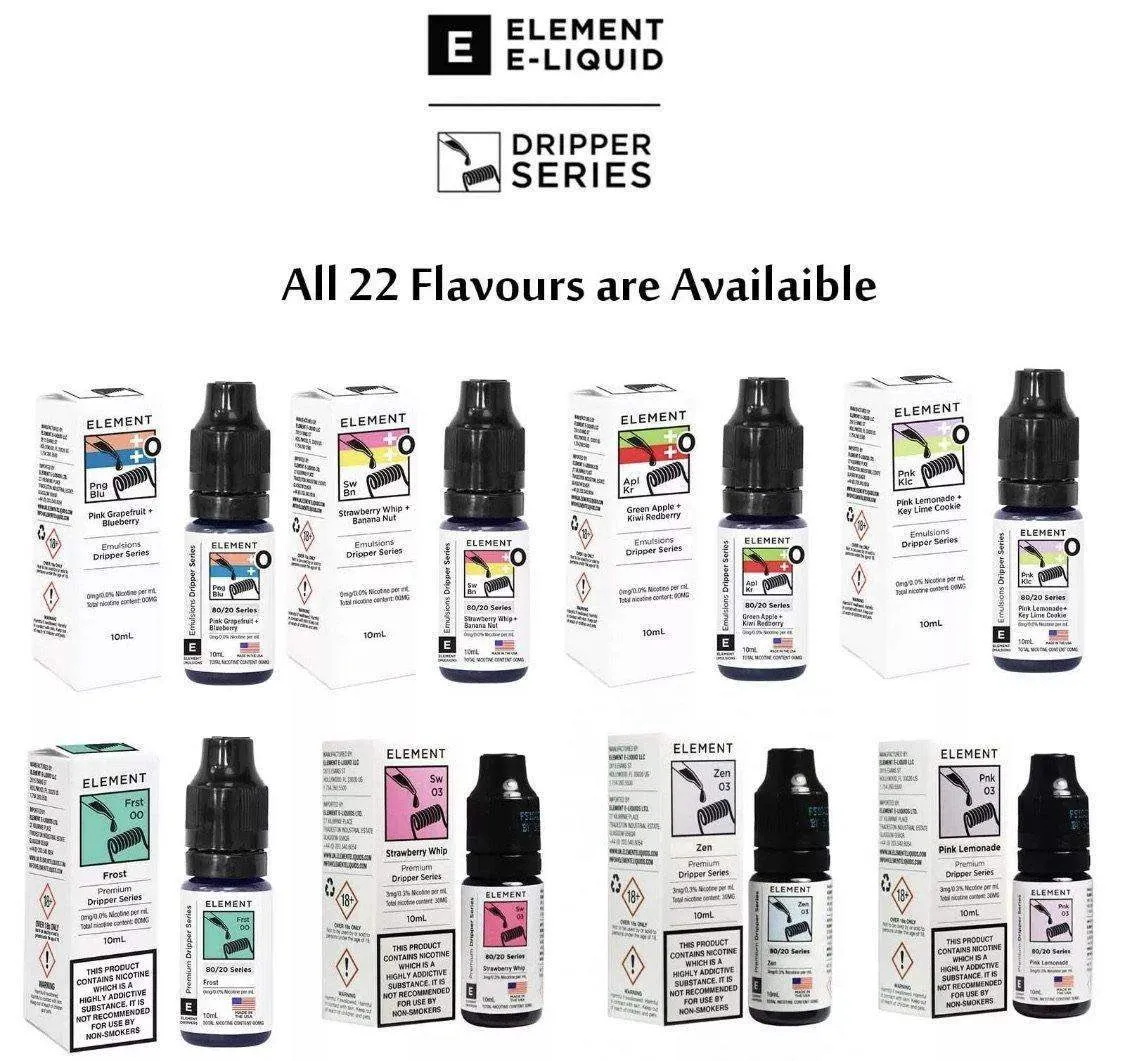 ELEMENT E-LIQUID 10ML - 3MG