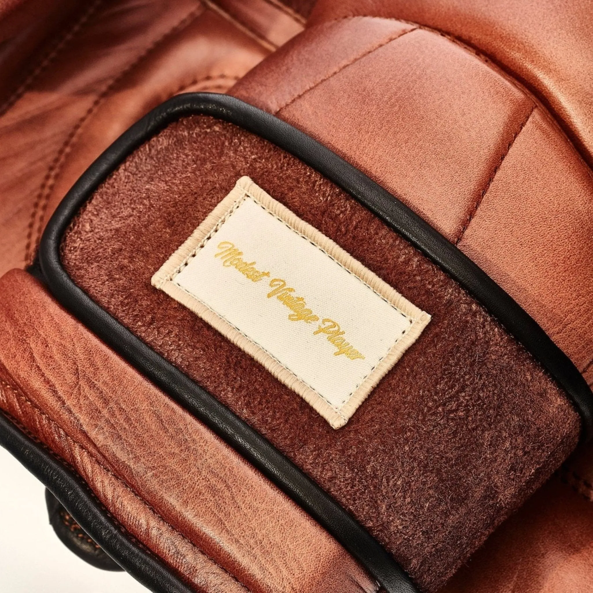 Elite Heritage Brown Leather Boxing Gloves (Strap Up)