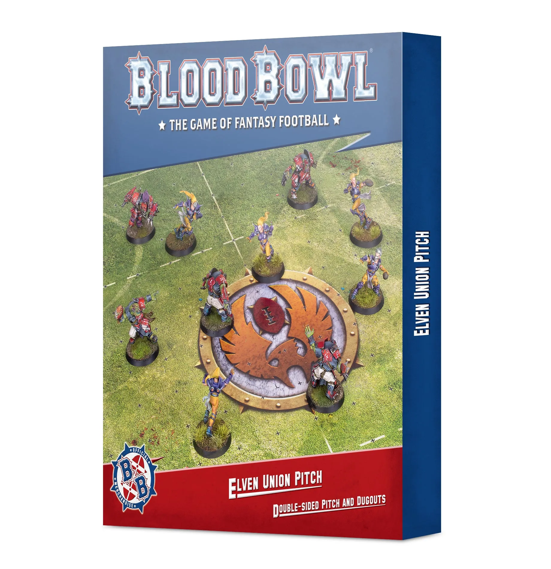Elven Union Pitch – Double-sided Pitch and Dugouts Set