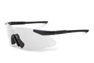 ESS Ice Eyeshield Ballistic Shooting Glasses Clear Lens Black/Grey Frame