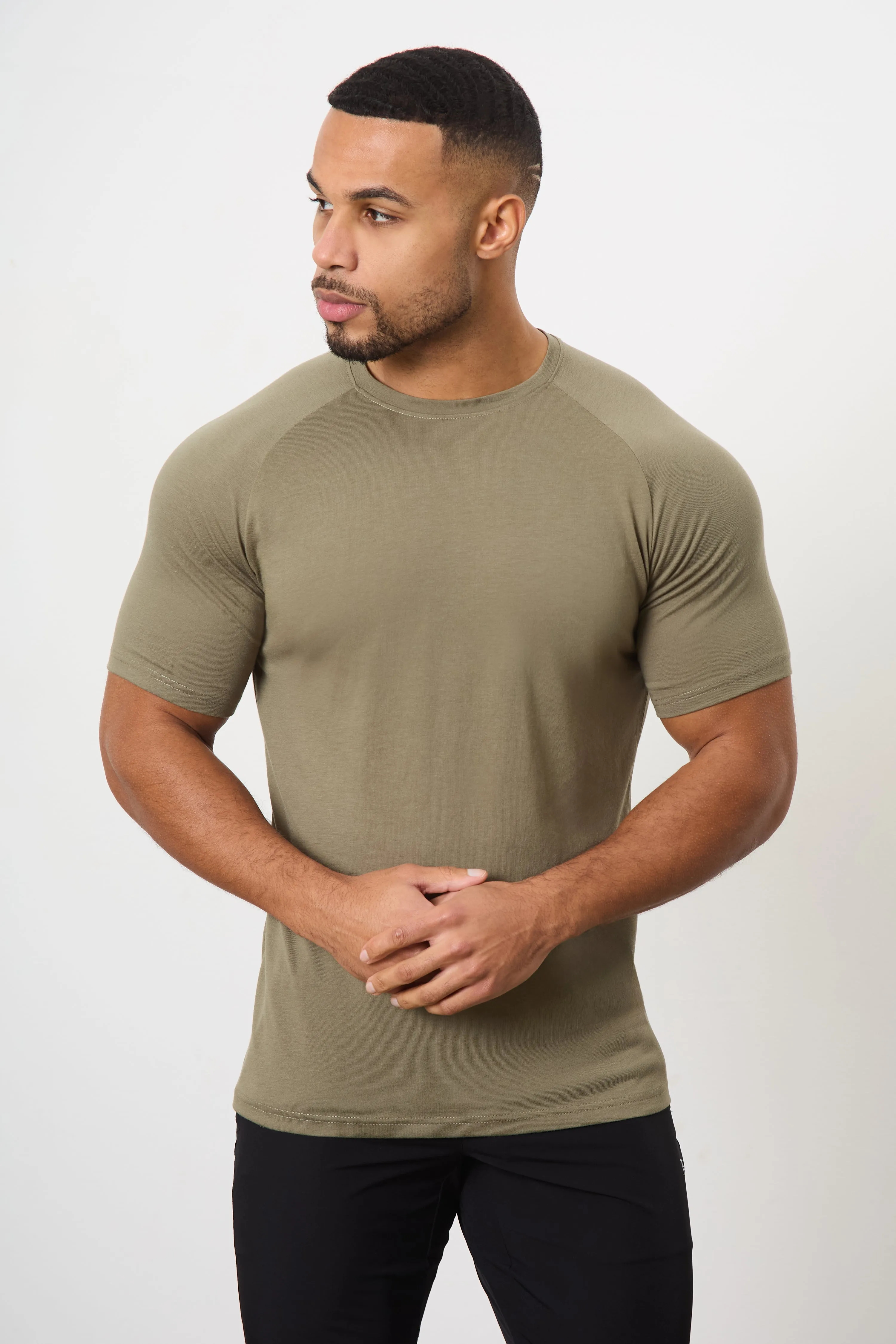 Essential Training Top in Khaki