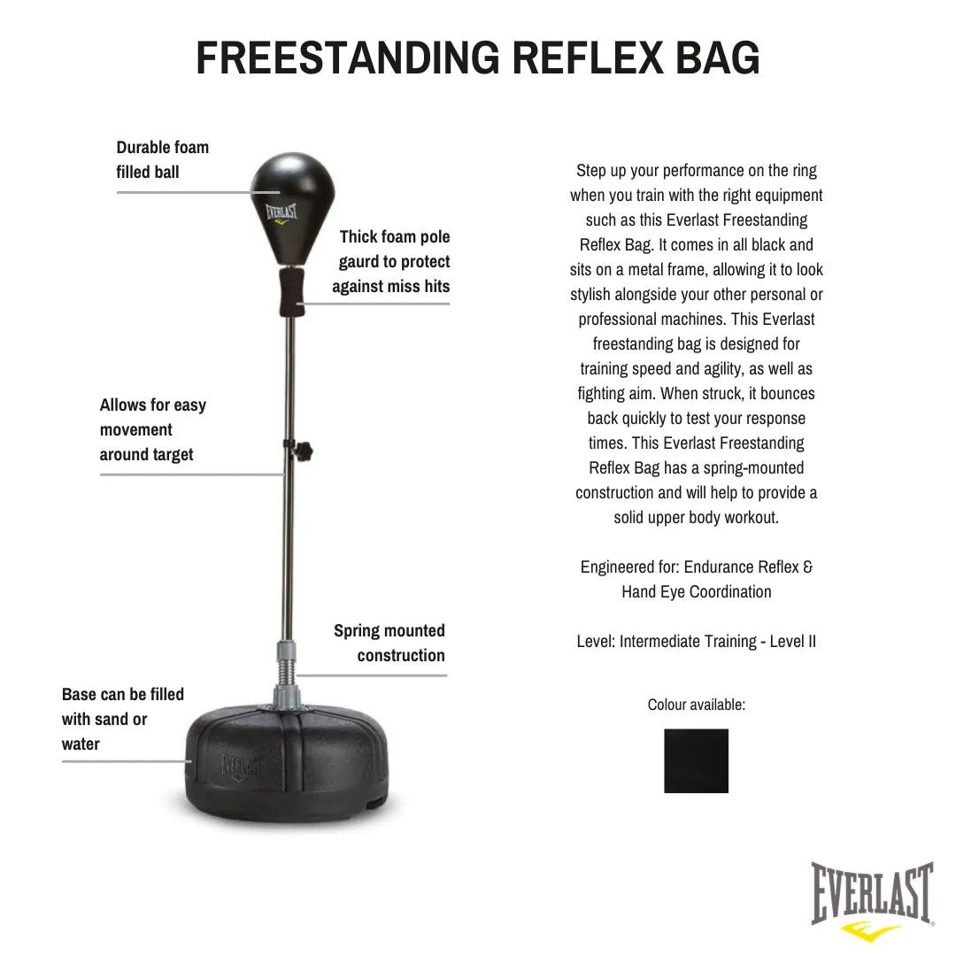 Everlast Free Standing Bag Core Reflex