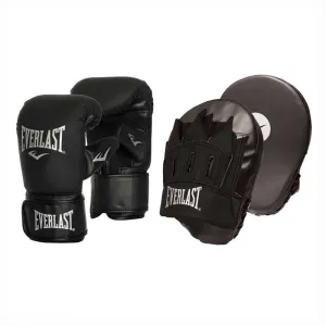 Everlast Tempo Glove and Mitt Combo