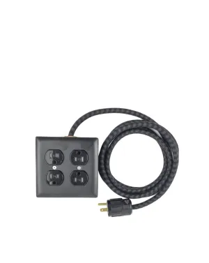 Extō Quad in Matte Black   Brass