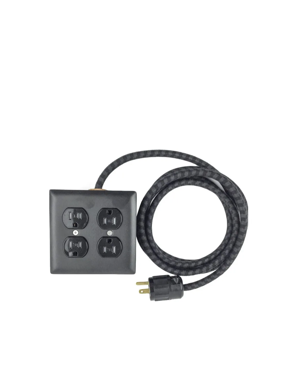 Extō Quad in Matte Black   Brass