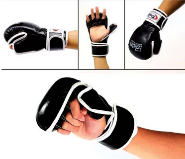 Fairtex FGV15 MMA Sparring Hybrid Gloves Black