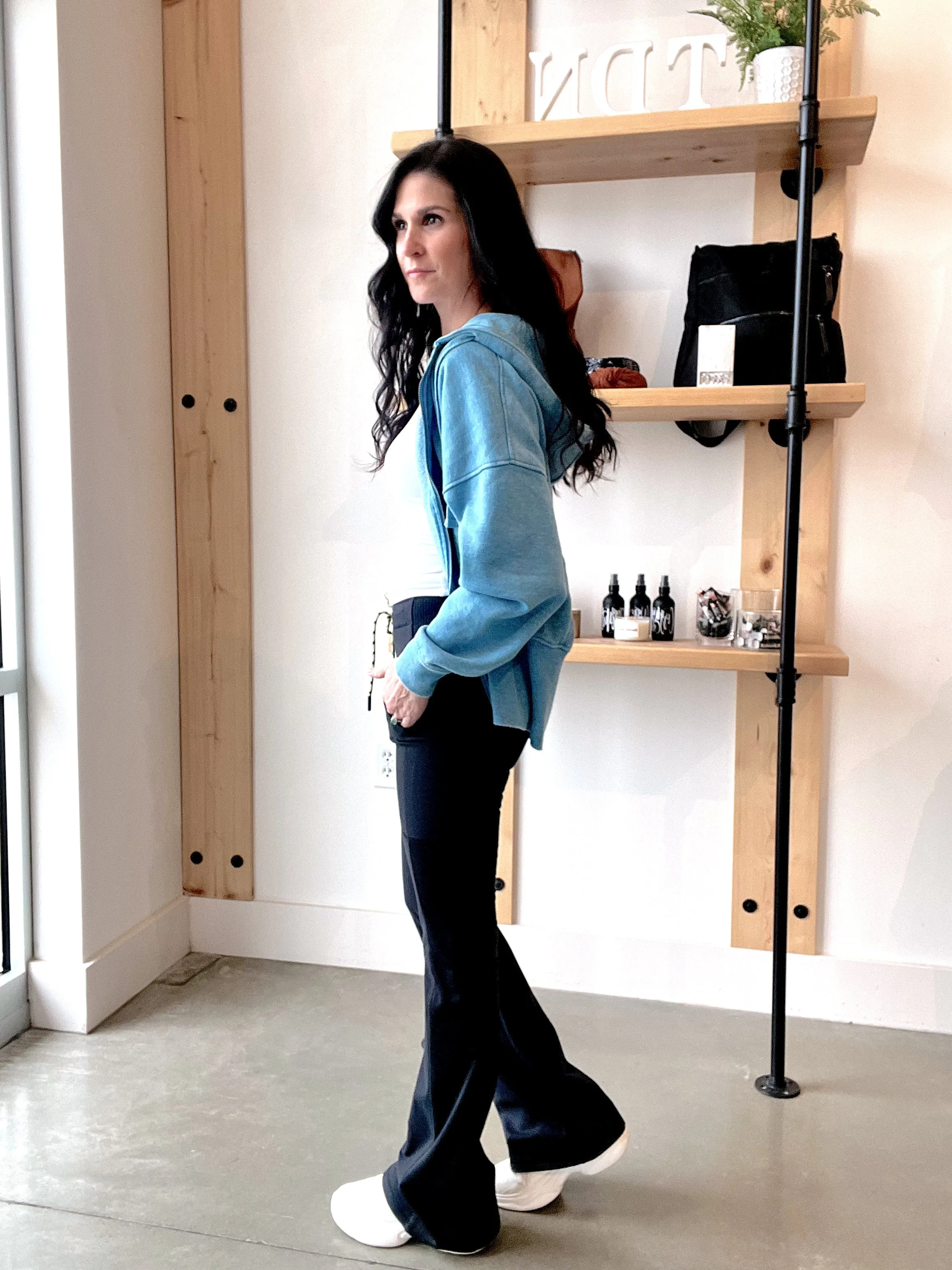 Flare Leggings in Black