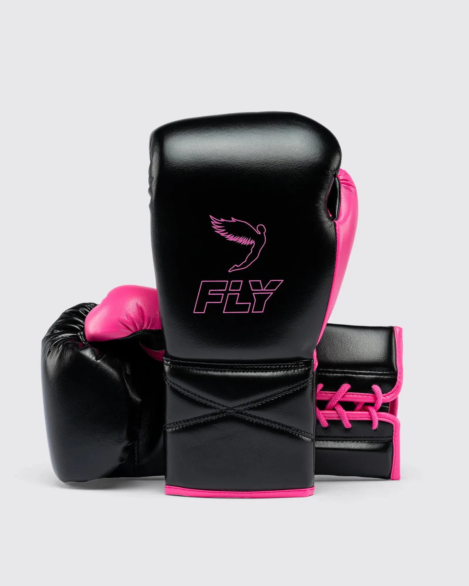 FLY SUPERLACE X-BLACK/KNOCKOUT PINK