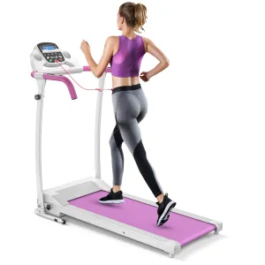 Folding Treadmill Electric /Support Motorized Power Running Fitness Machine