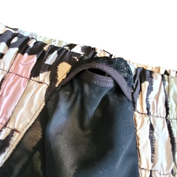Free People The Way Home Printed Shorts High Waist Butterfly Print Multicolor M