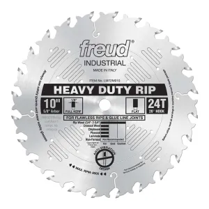 Freud 10" x 24T Heavy-Duty Rip Blade