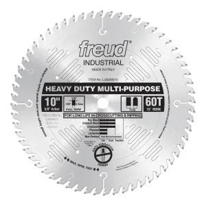 Freud 10" x 60T Heavy Duty Multi-Purpose Blade
