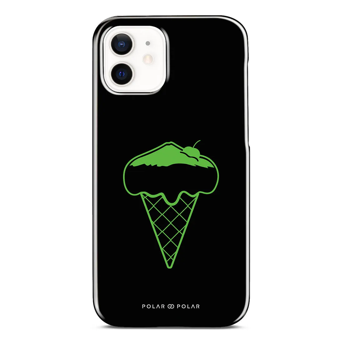 Fujisan Black Ice Cream - iPhone 12 Case