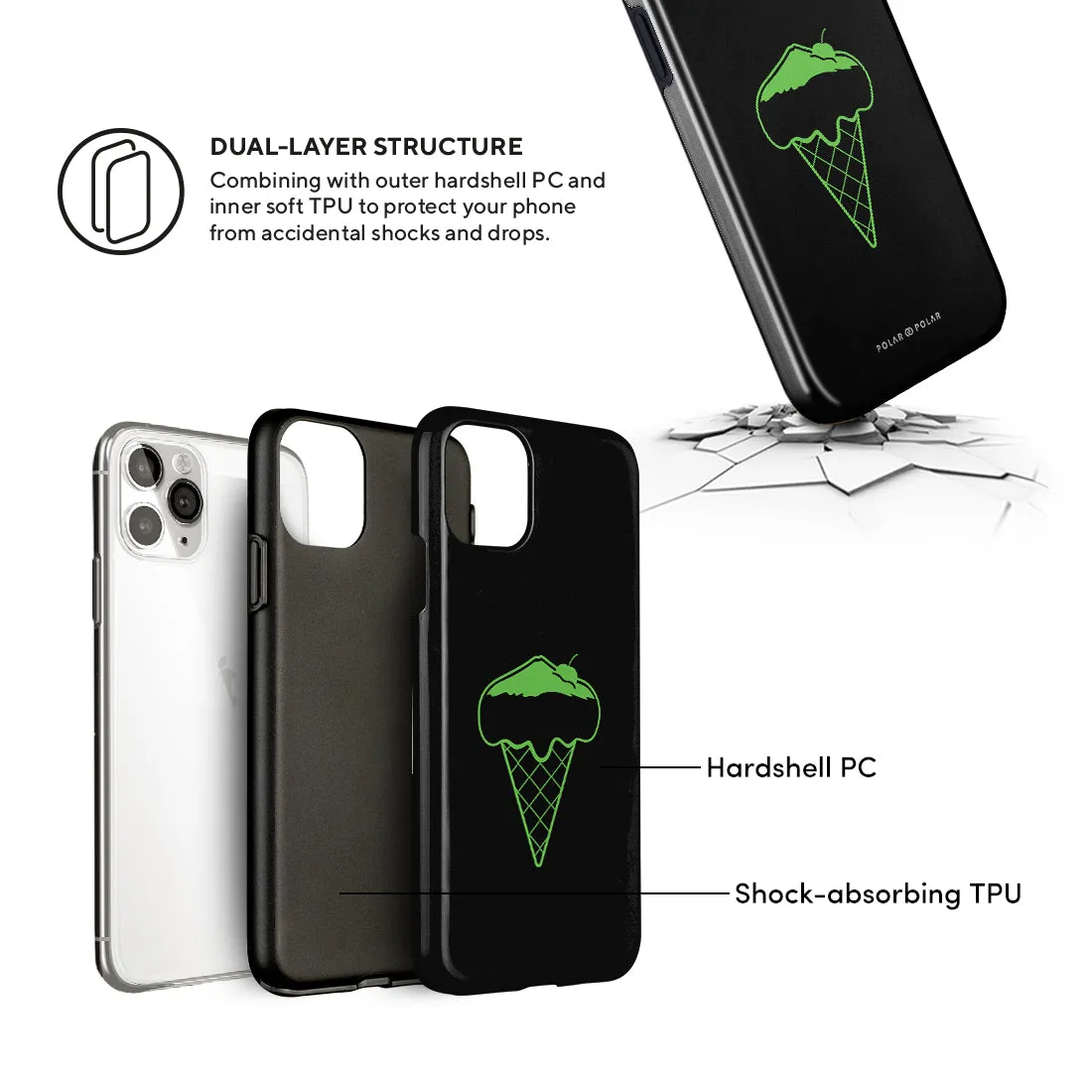Fujisan Black Ice Cream - iPhone 12 Pro Max Case