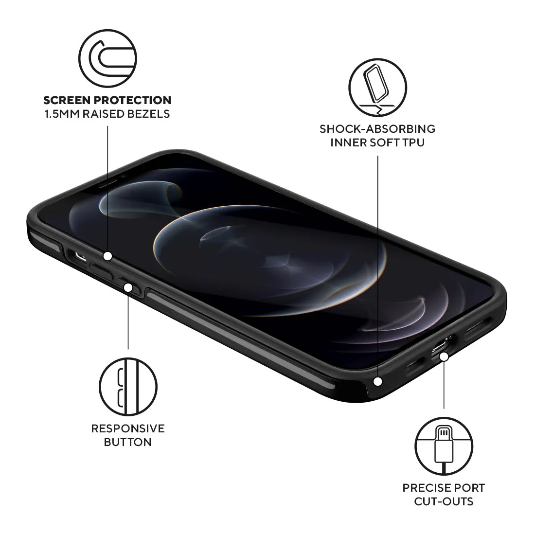 Fujisan Black Ice Cream - iPhone 12 Pro Max Case