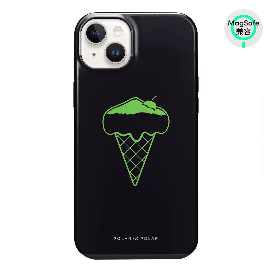 Fujisan Black Ice Cream - iPhone 14 Plus Case