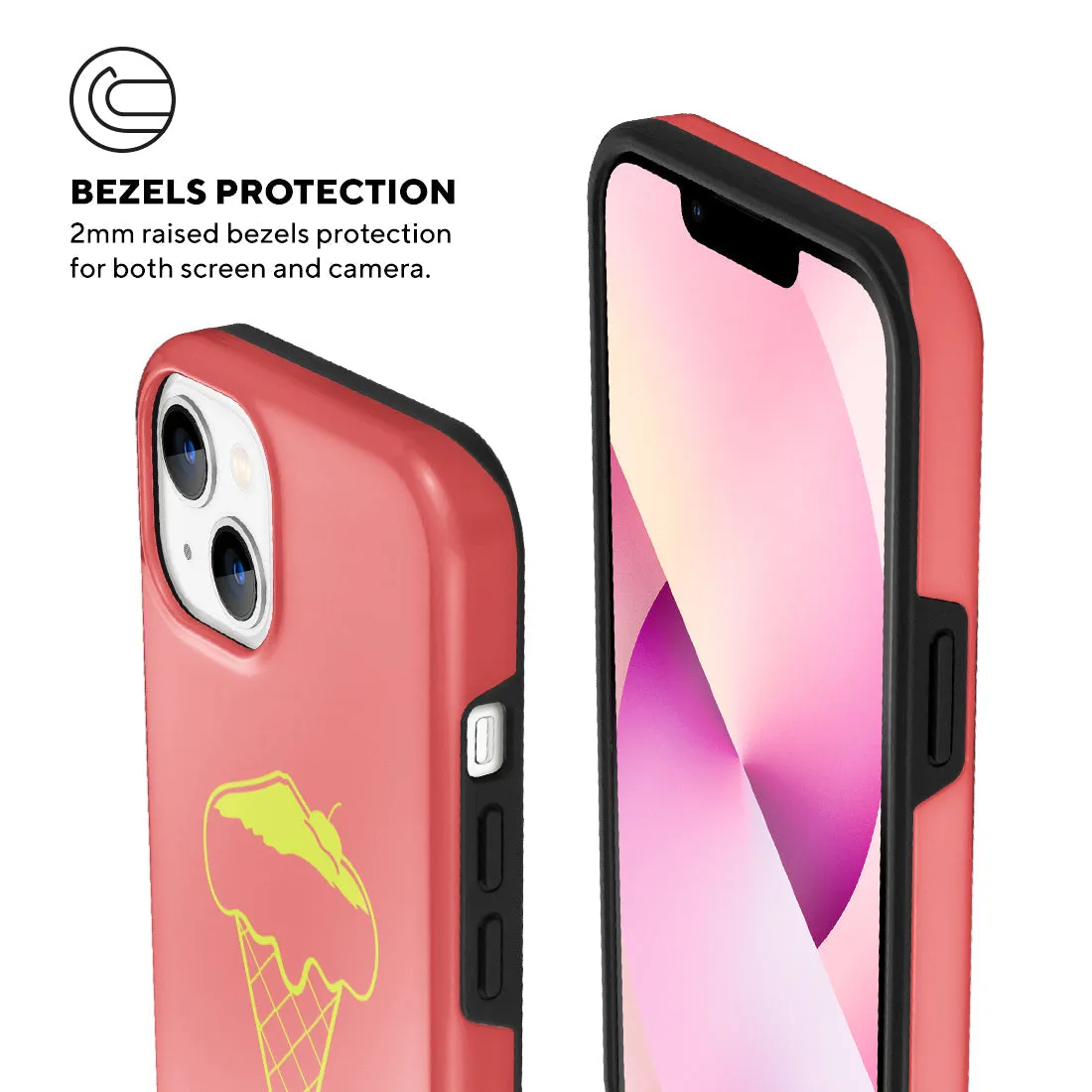 Fujisan Coral Ice Cream - iPhone 13 Case
