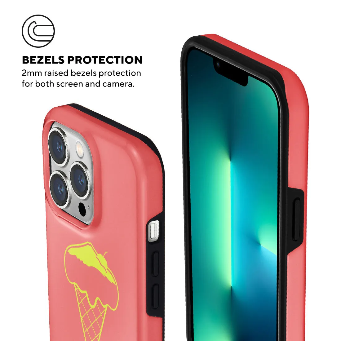 Fujisan Coral Ice Cream - iPhone 13 Pro Case