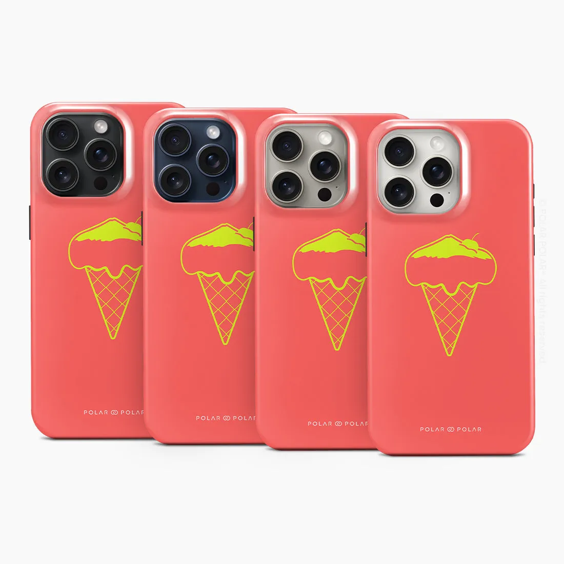 Fujisan Coral Ice Cream - iPhone 15 Pro Max Case