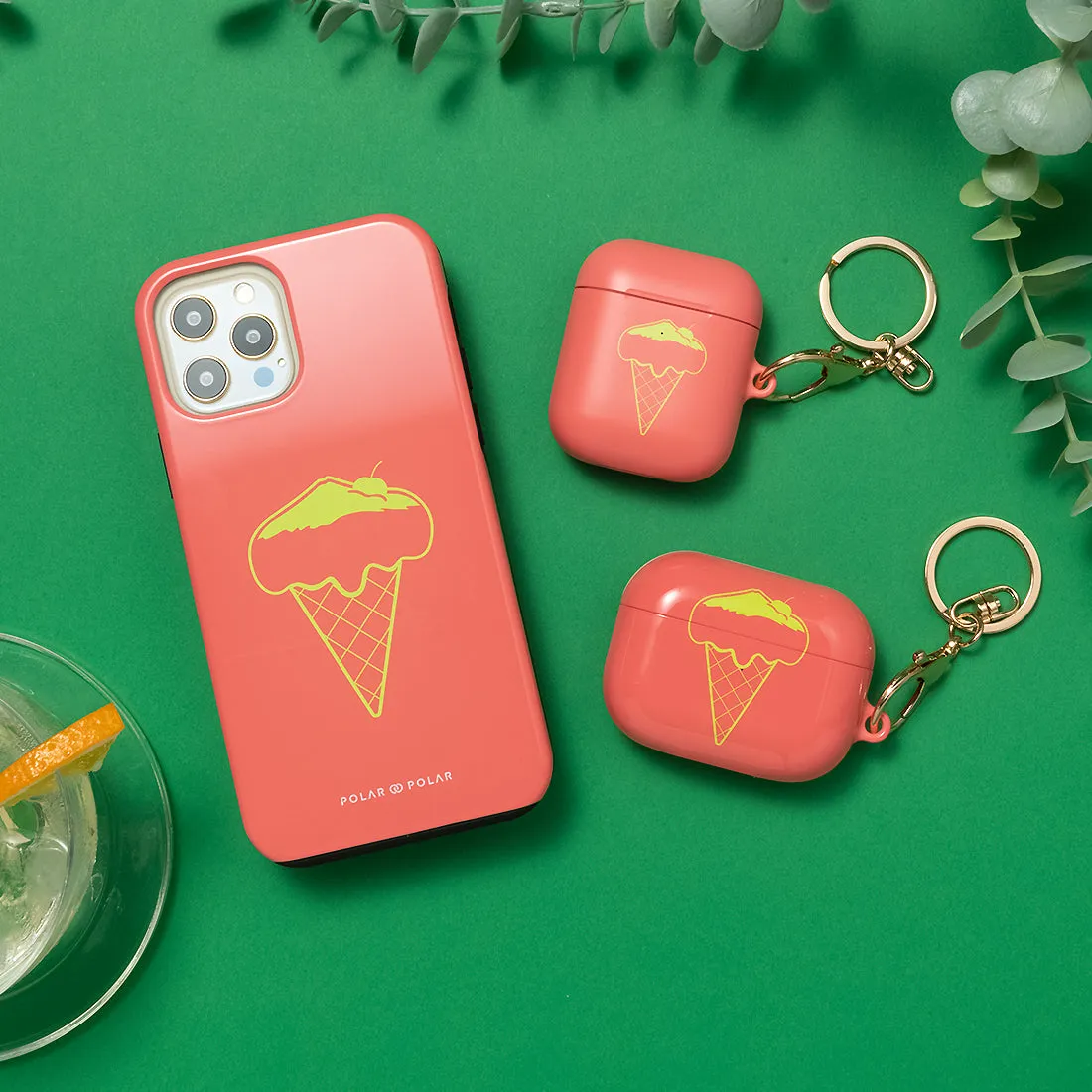 Fujisan Coral Ice Cream - iPhone 15 Pro Max Case