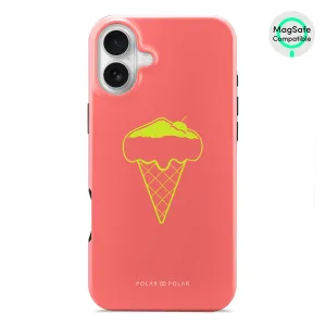 Fujisan Coral Ice Cream - iPhone 16 Plus Case
