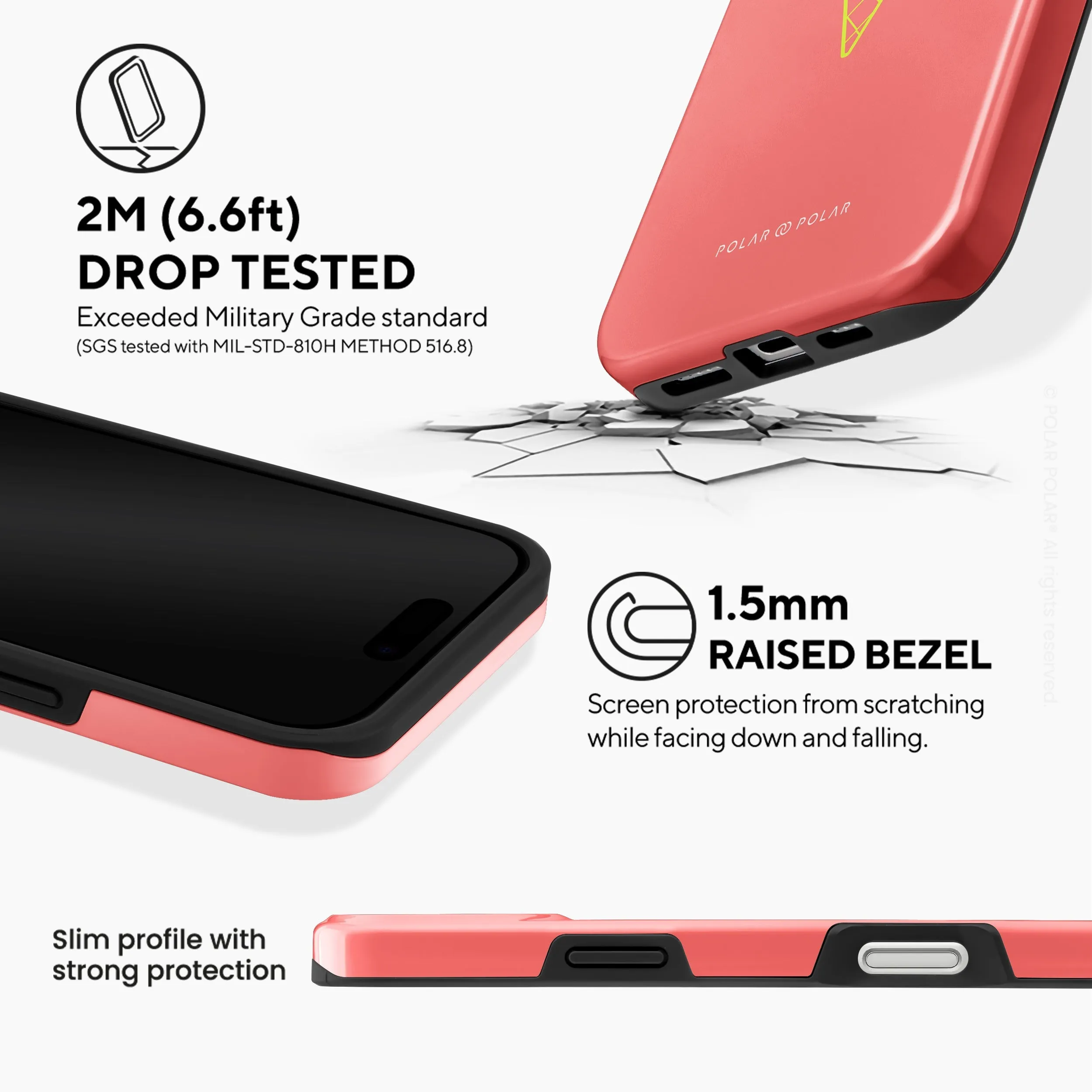 Fujisan Coral Ice Cream - iPhone 16 Plus Case