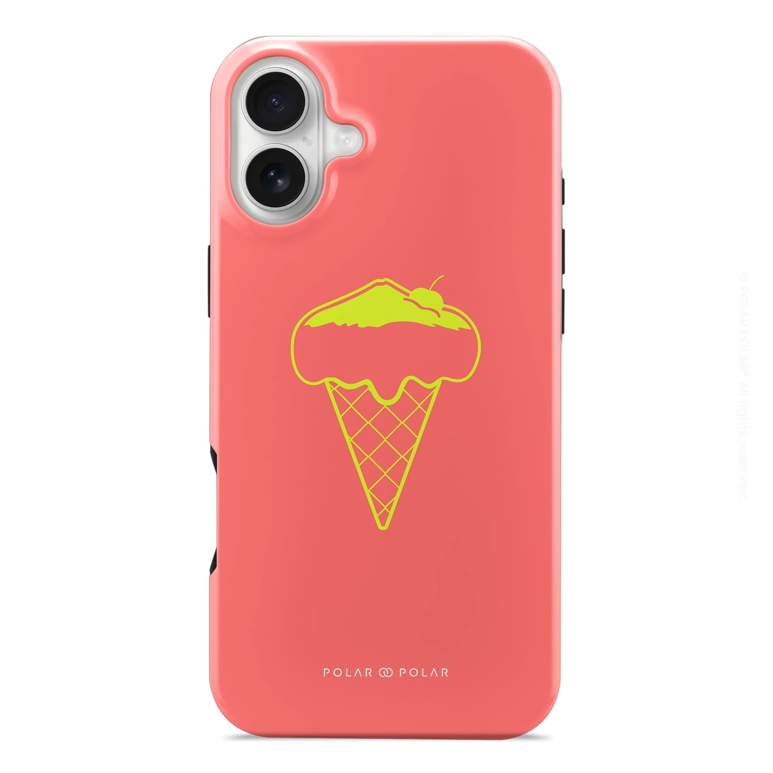 Fujisan Coral Ice Cream - iPhone 16 Plus Case