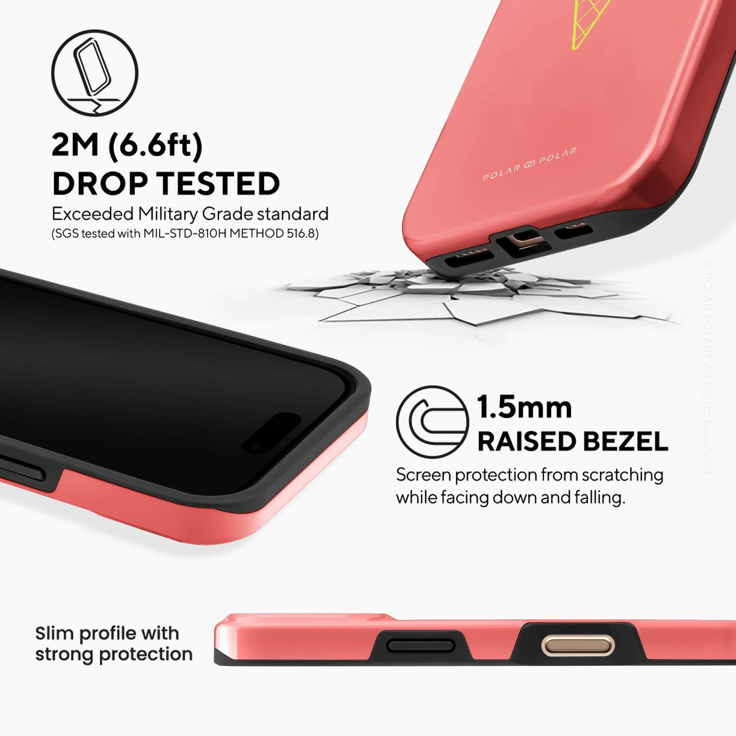 Fujisan Coral Ice Cream - iPhone 16 Pro Case