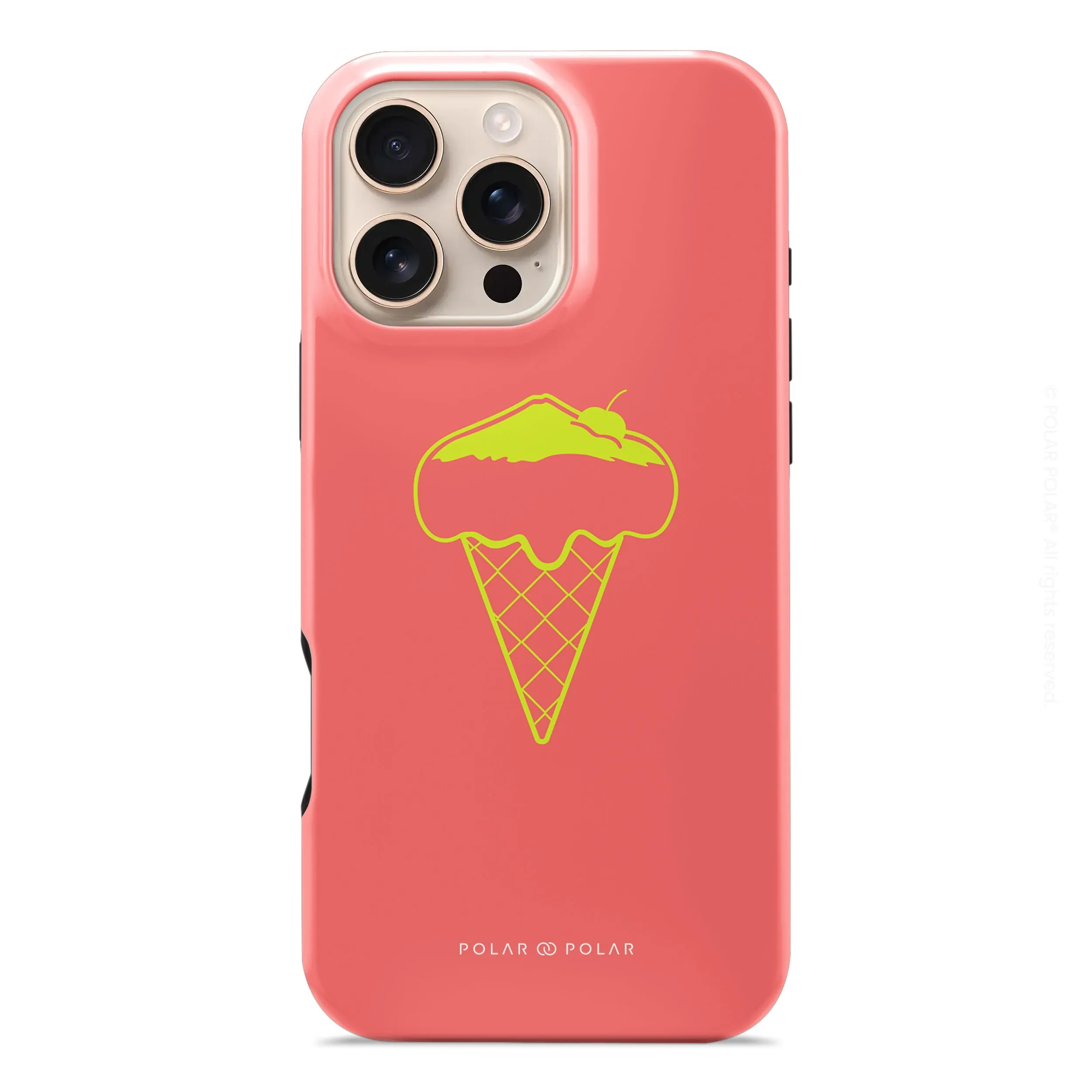 Fujisan Coral Ice Cream - iPhone 16 Pro Max Case