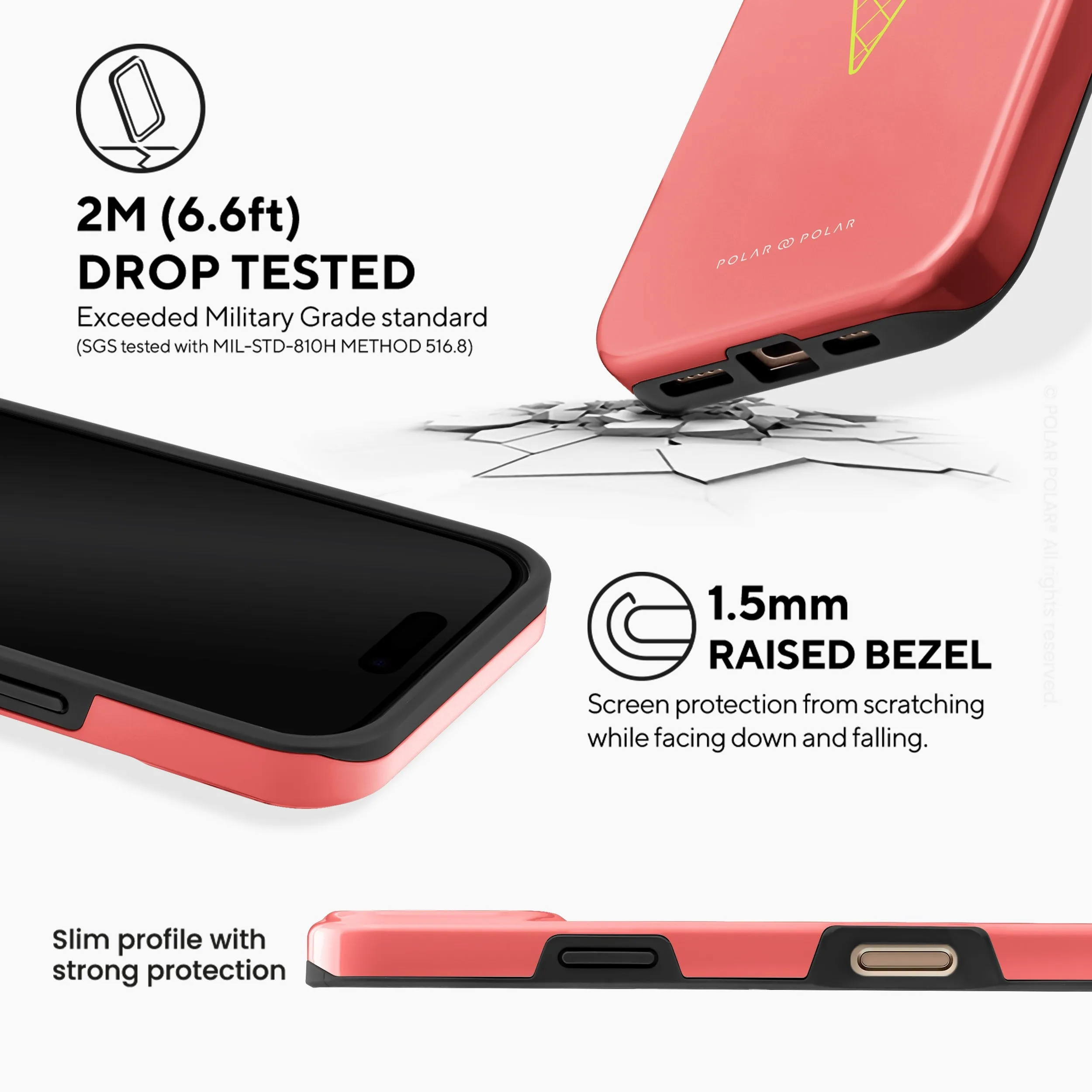 Fujisan Coral Ice Cream - iPhone 16 Pro Max Case