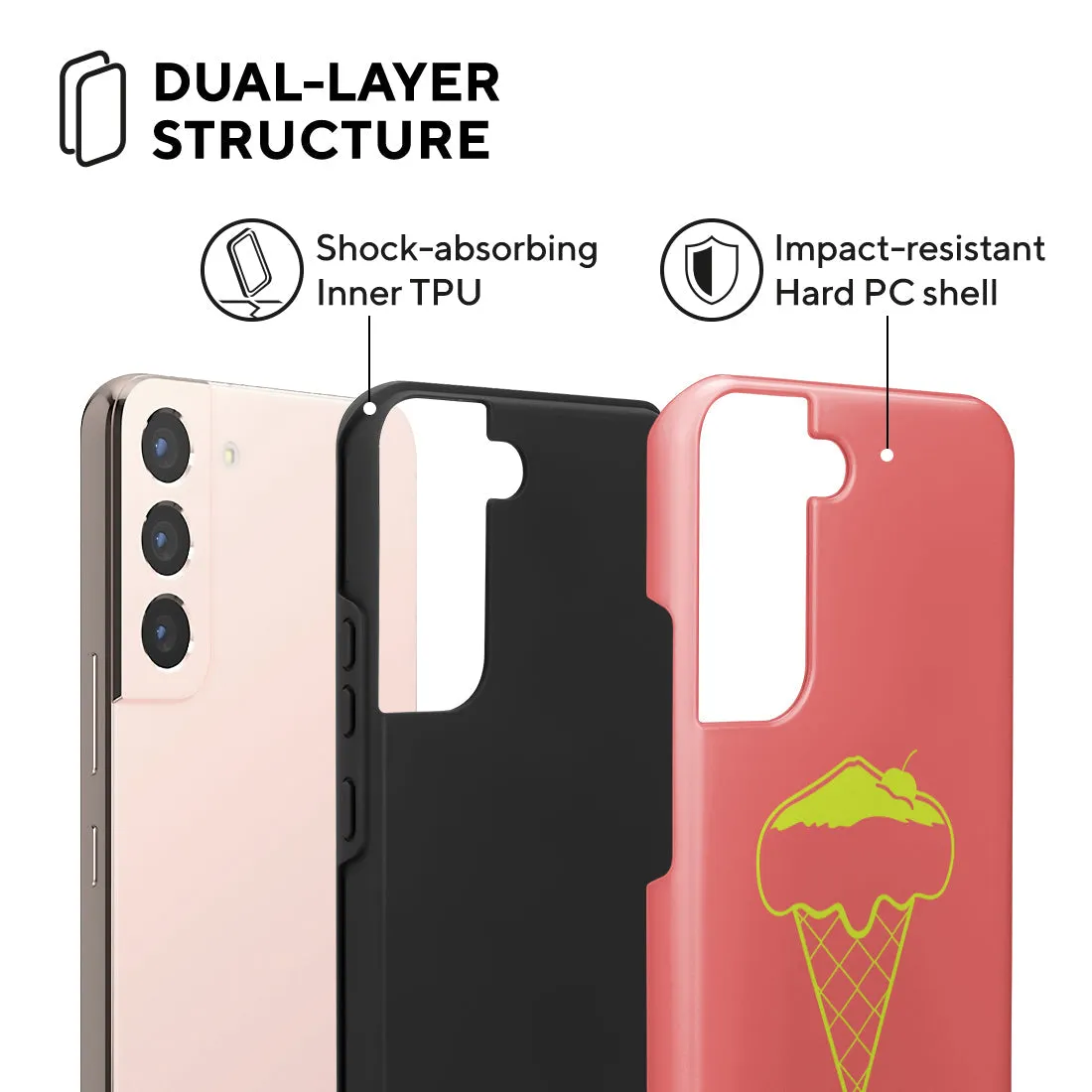 Fujisan Coral Ice Cream - Samsung Galaxy S22 5G Case