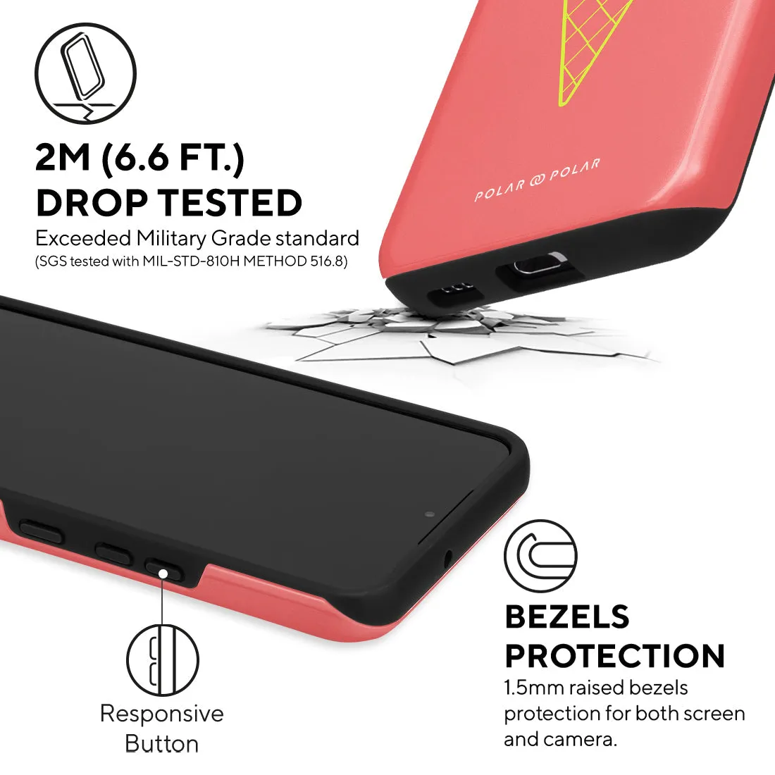 Fujisan Coral Ice Cream - Samsung Galaxy S22 5G Case