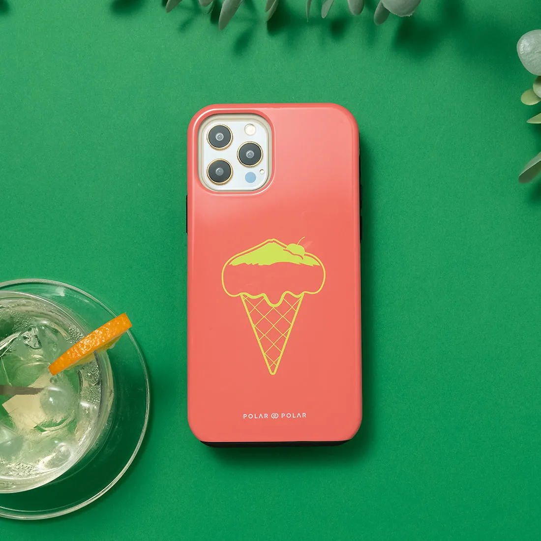 Fujisan Coral Ice Cream - Samsung Galaxy S24 Case