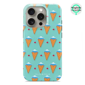Fujisan Lake Blue Ice Cream - iPhone 15 Pro Case