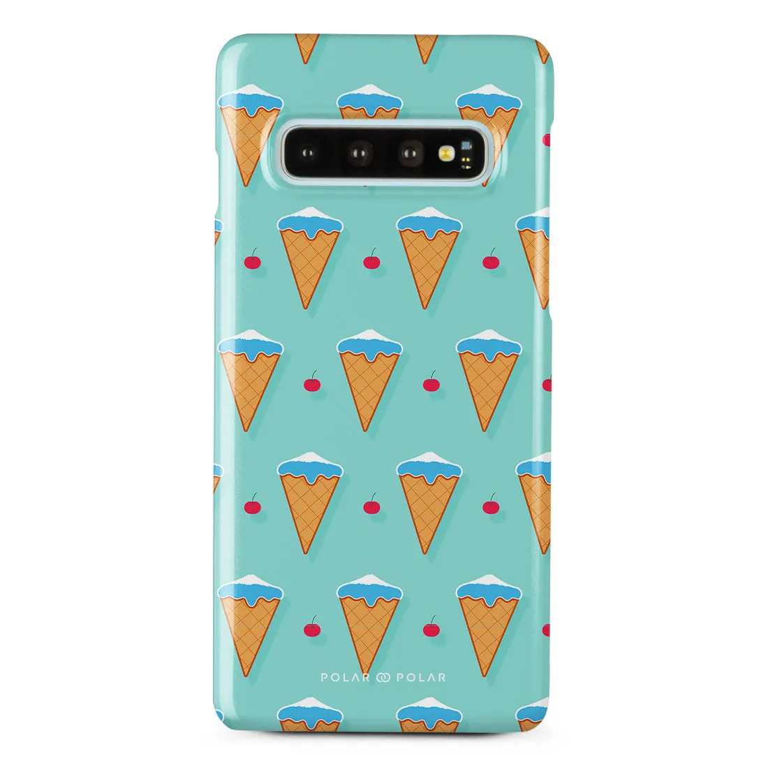 Fujisan Lake Blue Ice Cream - Samsung Galaxy S10 Case